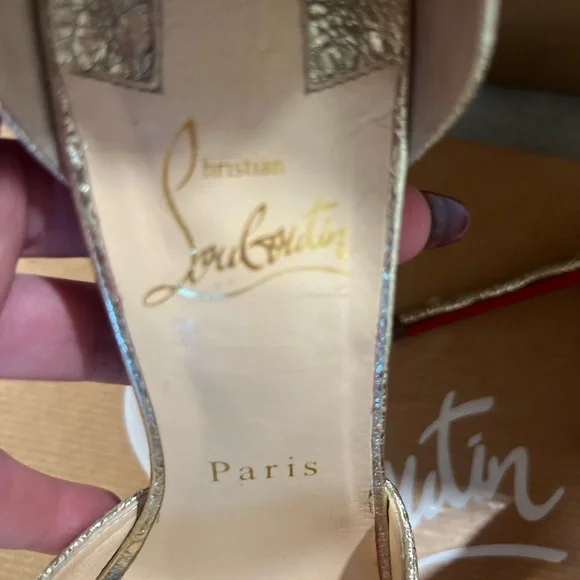 Christian Louboutin Aketata Vintage Heels - Picture 3 of 6